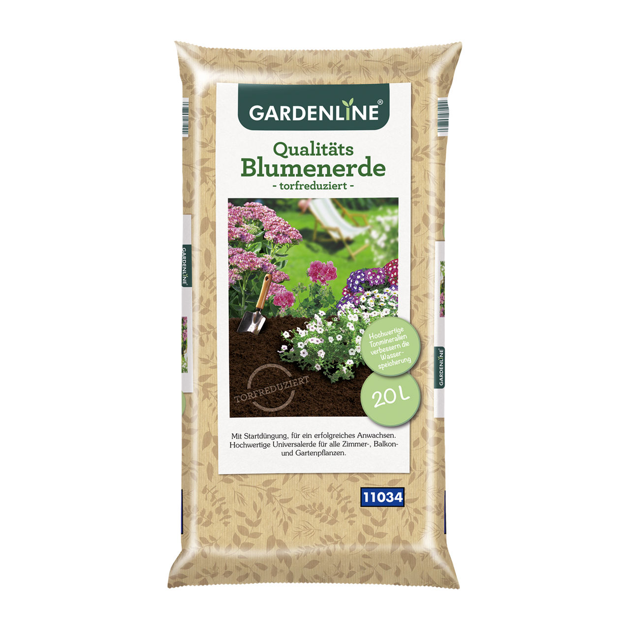Qualitäts-Blumenerde