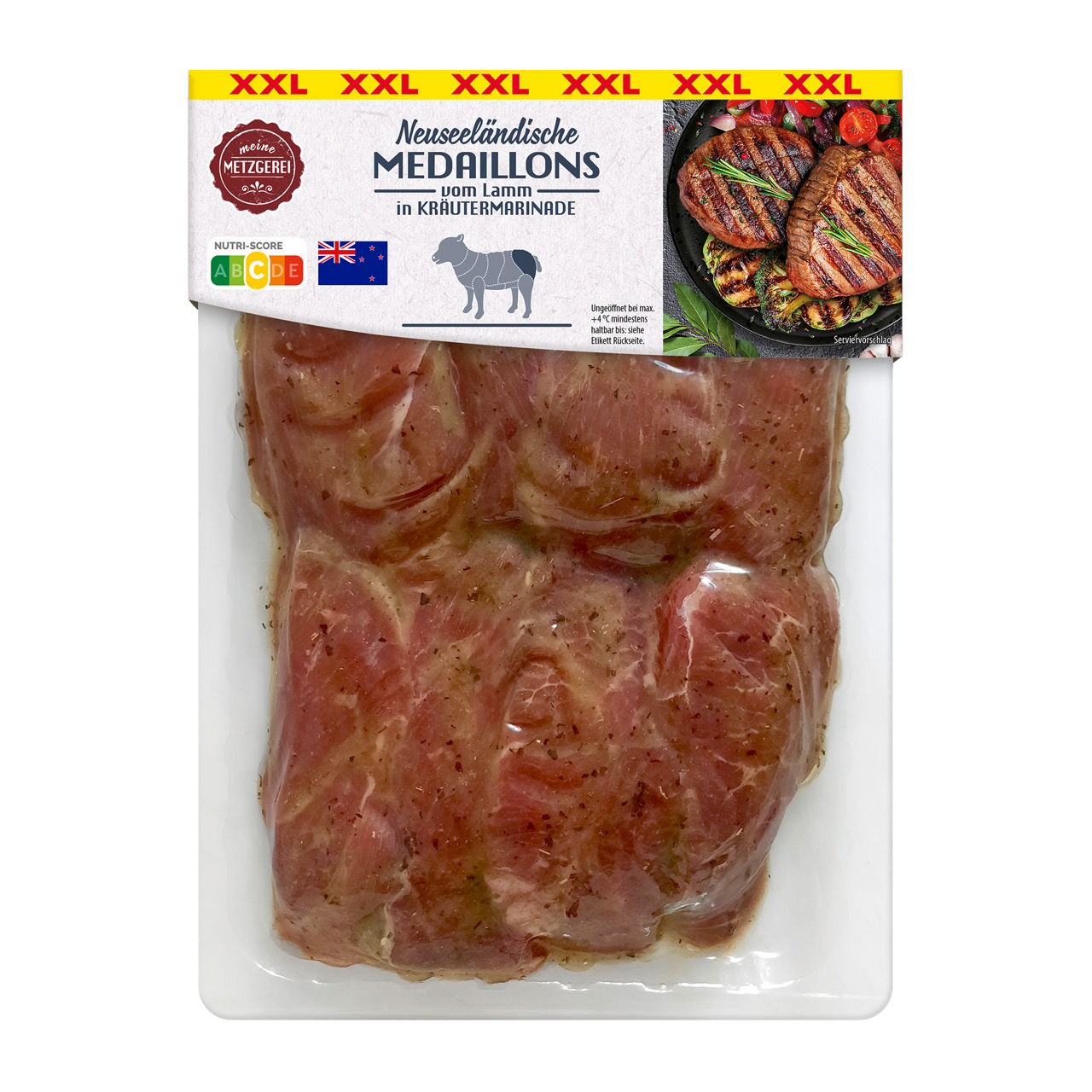 Lammmedaillons XXL