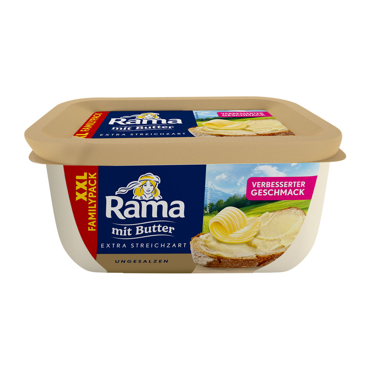 Rama mit Butter XXL