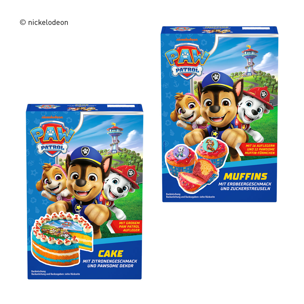 Paw-Patrol-Backmischung