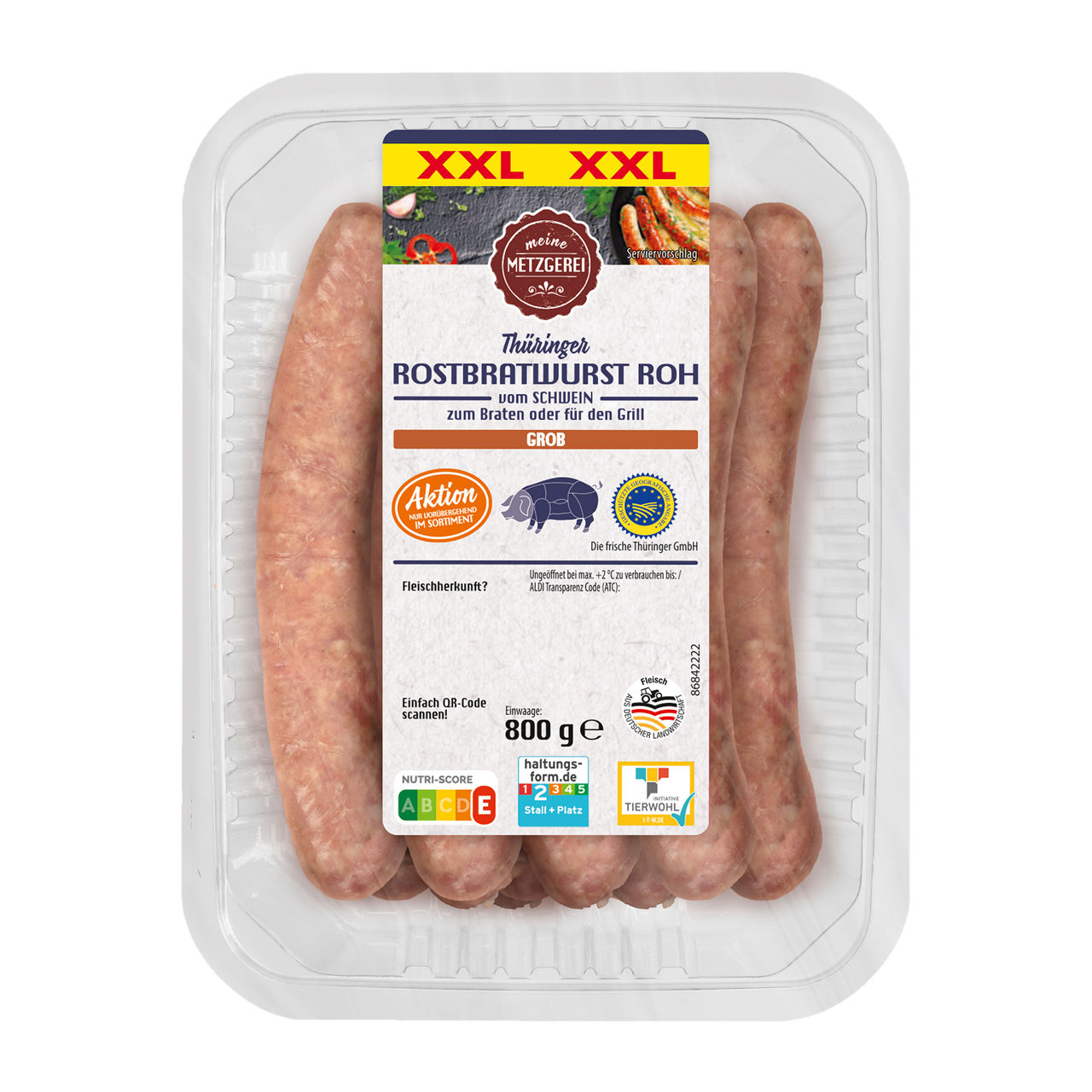 Thüringer Rostbratwurst XXL