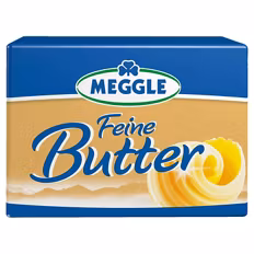 Verfügbar ab 04.09.2026 Kühlung Aktion MEGGLE Feine Butter 0,25 kg
