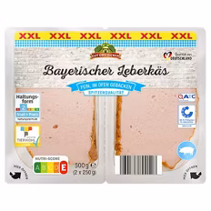 Verfügbar ab 04.09.2026 Kühlung Aktion GUT DREI EICHEN Bayerischer Leberkäse 0,5 kg