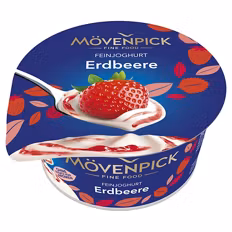 Verfügbar ab 04.09.2026 Kühlung Aktion MÖVENPICK Joghurt , Erdbeere 0,15 kg
