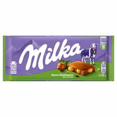 Tafelschokolade , Ganze Nuss 0,1 kg