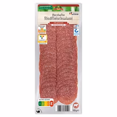 Herzhafte Rindfleischsalami 0,1 kg