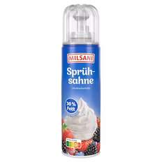 Sprühsahne , Vollfett 0,25 l