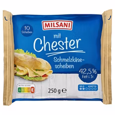 Schmelzscheiben , Chester 0,25 kg