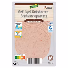 Geflügel-Aufschnitt , Gutsherrenpute 0,2 kg