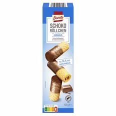 Schoko Waffelröllchen , Vollmilch 0,13 kg