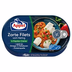 Heringsfilet , Paprika Creme 0,2 kg