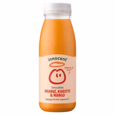 Smoothie , Orange, Karotte und Mango 0,25 l 1,49€