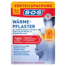 Verfügbar ab 03.09.2026 SOS Wärmetherapie, Wärme-Pflaster