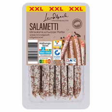 Salametti XXL , Schwarzer Pfeffer 0,2 kg