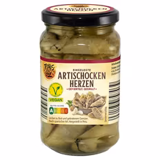 Verfügbar ab 04.09.2026 Vegan Aktion TESOROS DEL SUR Artischockenherzen , Gegrillt 0,2 KG/ATG