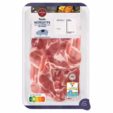 Schweinekoteletts , Rückenkotelett 0,7 kg