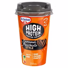 High Protein Kaffeedrink , Caramel Macchiato 0,25 l