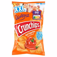 Crunchips XXL , Scharfe Paprika 0,22 kg
