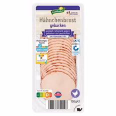 Hähnchenbrust , gebacken 0,15 kg