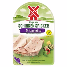 Veganer Schinken Spicker , Grillgemüse 0,08 kg