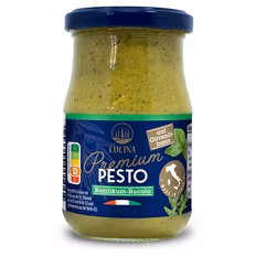 Premium Pesto , Basilikum-Rucola 0,19 kg