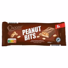 Big Bars Schokoriegel , Peanut Bits 0,23 kg