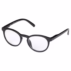 Lesebrille, Plastik, Schwarz, 1.0