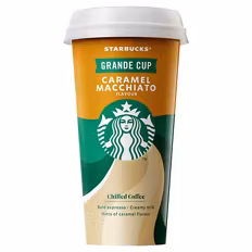 Verfügbar ab 04.09.2026 Kühlung Aktion STARBUCKS Grande Cup , Caramel Macchiato 0,33 l