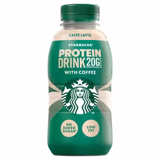 Verfügbar ab 04.09.2026 Kühlung Aktion STARBUCKS Protein Drink , Caffè Latte 0,33 l 1,99€