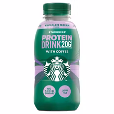 Verfügbar ab 04.09.2026 Kühlung Aktion STARBUCKS Protein Drink , Chocolate Mocha 0,33 l 1,99€