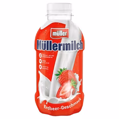 Müllermilch , Erdbeere 0,4 l