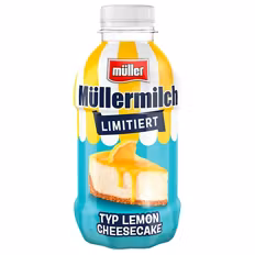 Müllermilch , Zitronen-Käsekuchen 0,4 l
