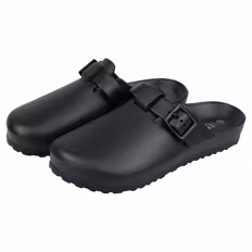 Damen oder Herren Clogs, Schwarz, 38