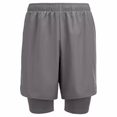 Lauf-Shorts, Männer, Grau, M 48/50