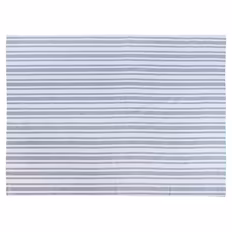 Tischdecke oder Platzsets, Tischdecke, cm Eckig, Streifen/Grau