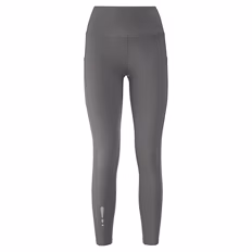 Damen Lauf-Leggins, Grau, S 36/38