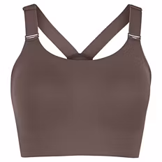 Sport-BH, Grau/Braun, S