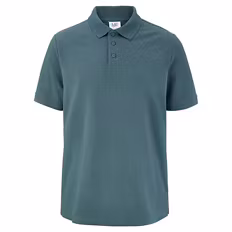 Herren Piqué-Poloshirt, Grün, M