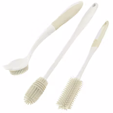 Silikonbürsten und Schwämme, Bürste, Beige