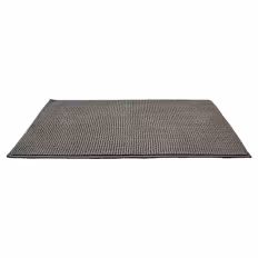 Chenille-Badematte, Taupe, cm