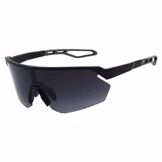 Ultraleichte Fahrradbrille, Schwarz