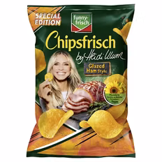 Verfügbar ab 04.09.2026 Aktion FUNNY FRISCH Chipsfrisch , Glazed Ham