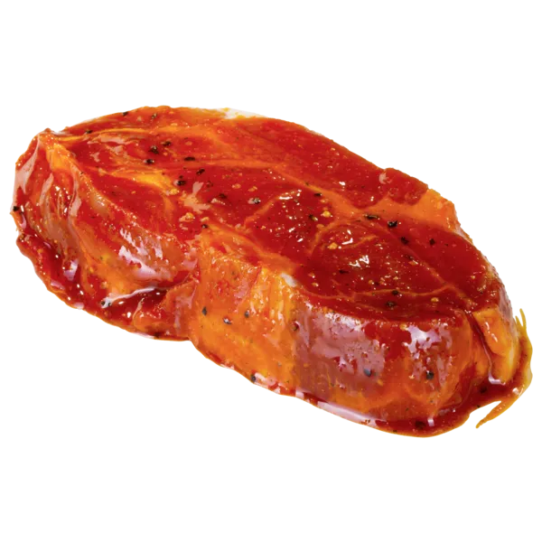 Deutsche marinierte Nackensteaks, Spieße