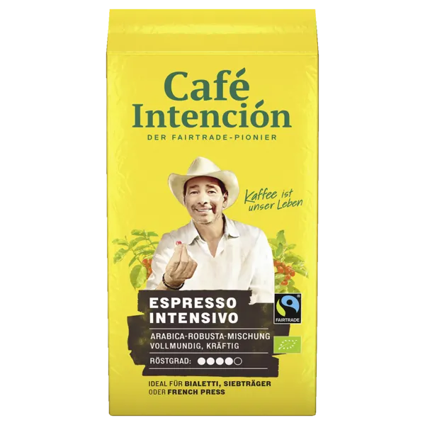 Café Intención Espresso gemahlen