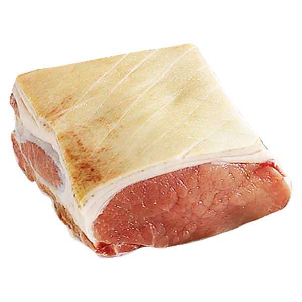 Deutscher frischer Schweinerücken-Krustenbraten