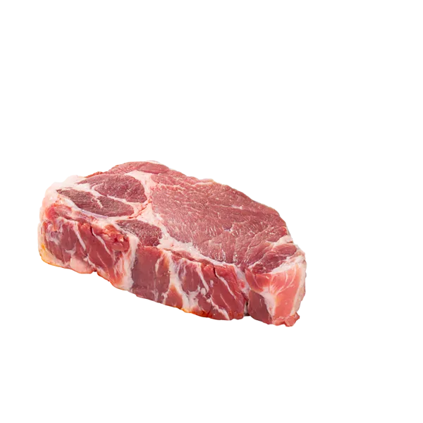 Deutsche frische Nackensteaks, Braten