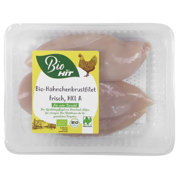 Deutsches frisches Bio Hähnchenbrustfilet