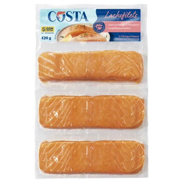 Lachsfilets
