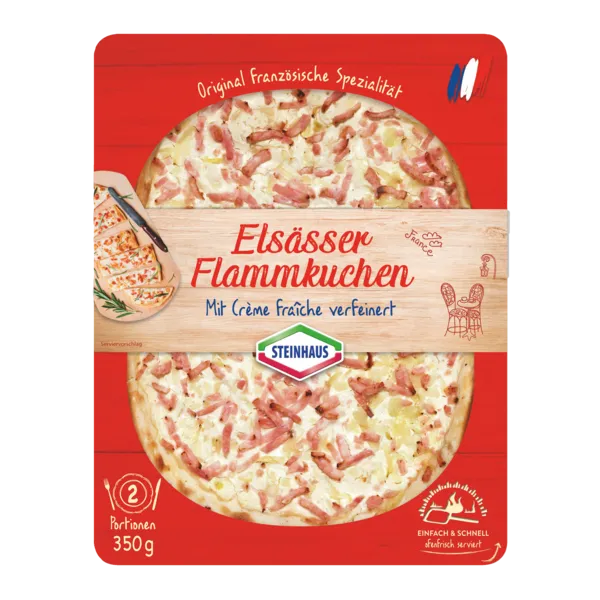 Original Elsässer Flammkuchen