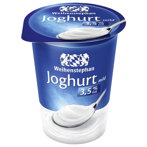 Frischer Naturjoghurt mild